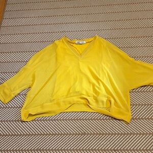 Zara Vibrant Yellow Blouse